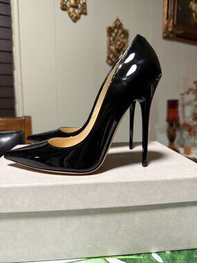 Jimmy Choo Anouk 120 Pointed Toe Stiletto Pumps